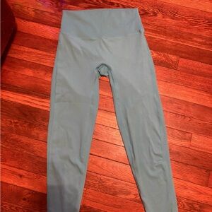 High-Waisted light teal Leggings